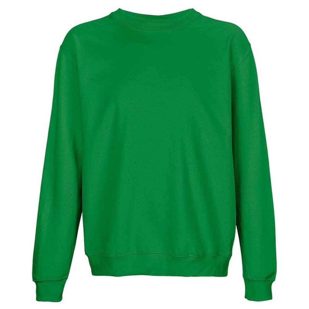 SOLS Unisex Adult Columbia Crew Neck Sweatshirt / Kelly Green